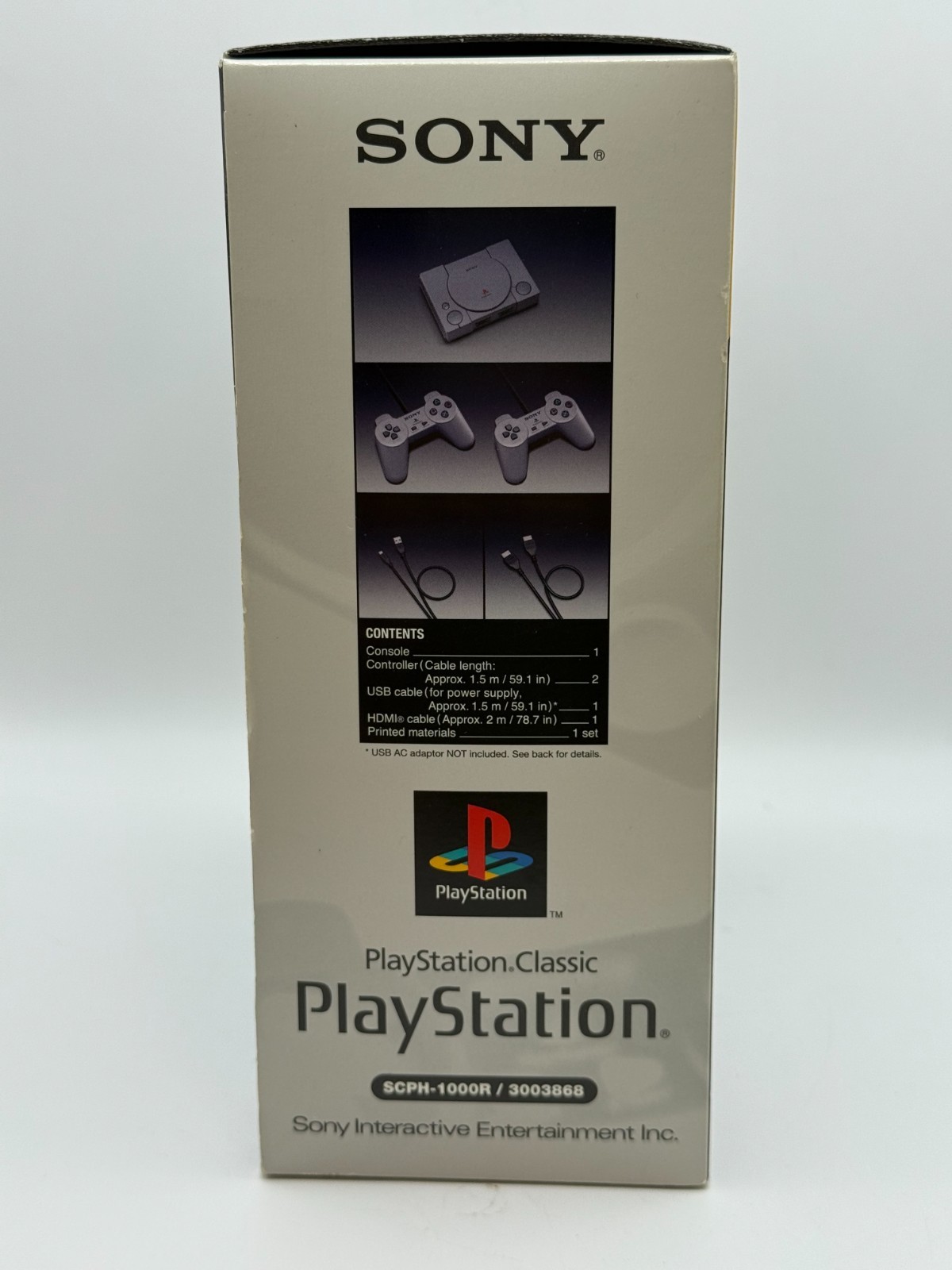 Sony Playstation PS1 Classic Gray Console Edition 20 Games Preloaded AUTHENTIC