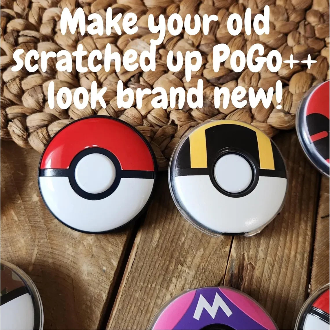 LIMITED TIME 50% OFF | Cases for Pokemon Go Plus+ | Custom & Textured