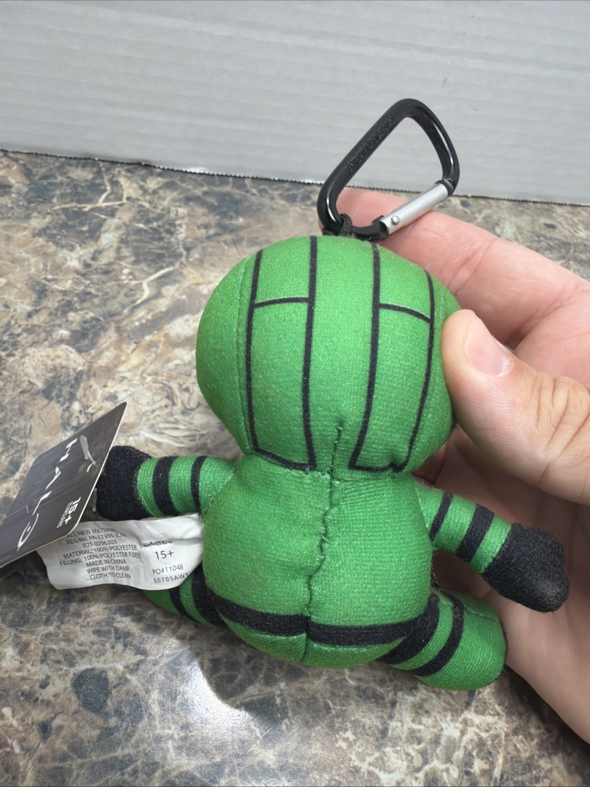 Loot Crate Halo Legendary Crate Master Chief Plush 4″ Plush W/ Carabiner New