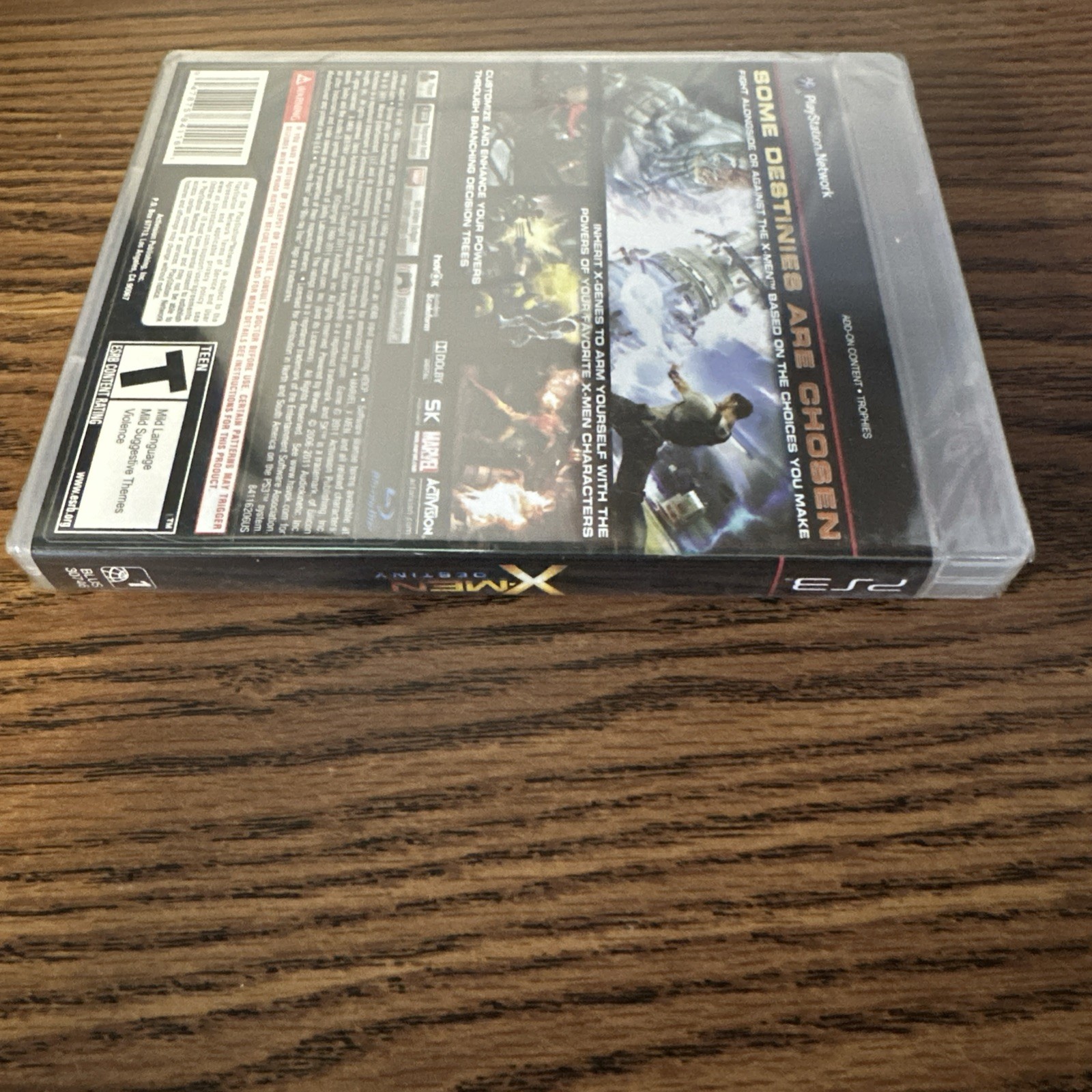 X Men Destiny PlayStation 3 New Sealed PS3