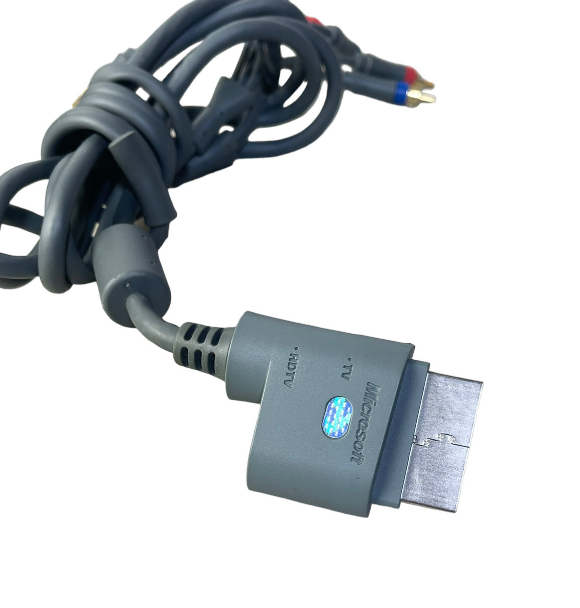 Genuine OEM Microsoft Xbox 360 Component HD AV Cable Composite RCA HDTV TESTED