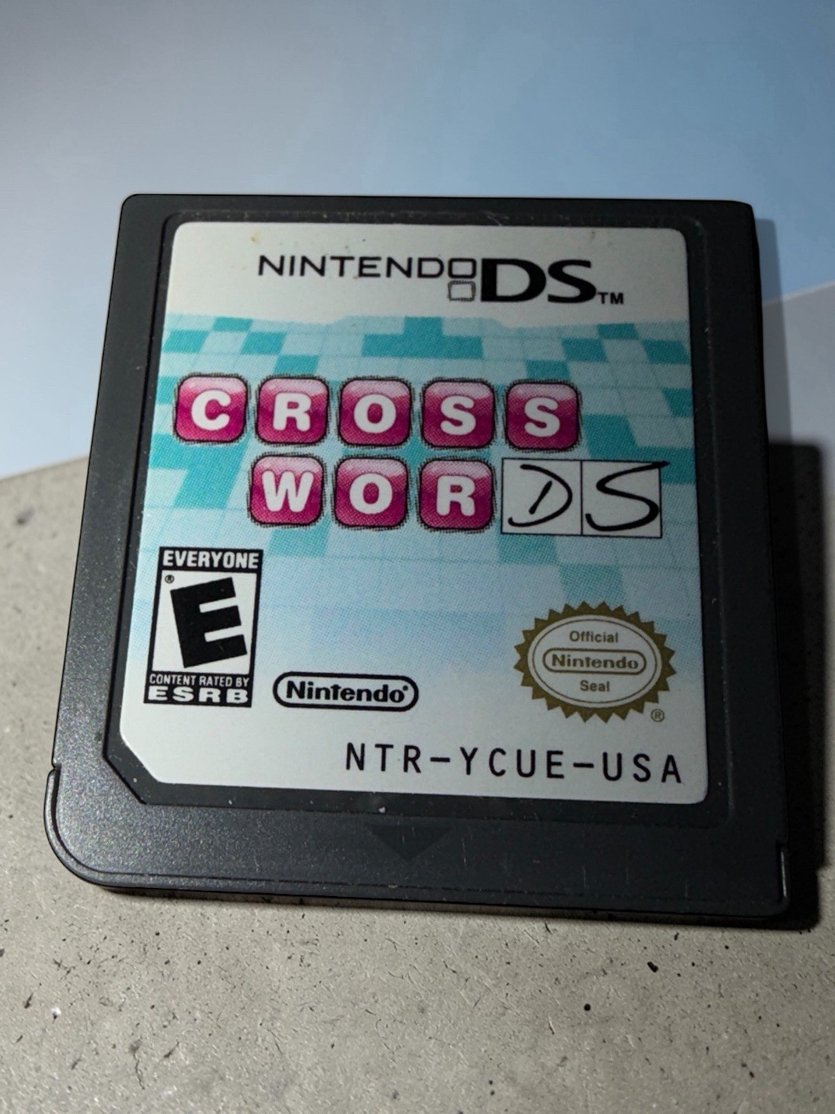 Crosswords DS Nintendo DS Game Cartridge Authentic Tested