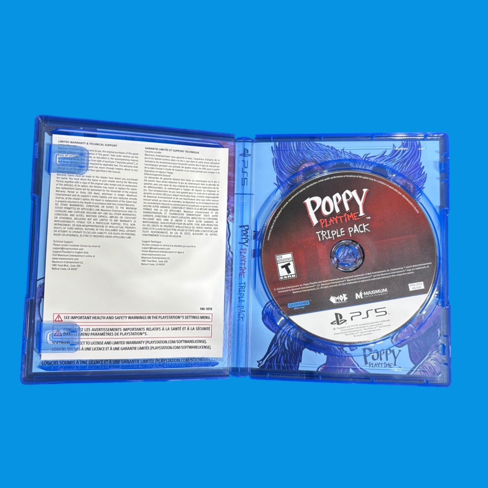 PS5 Poppy Playtime Triple Pack – Chapters 1–3 – Sony PlayStation 5 Game