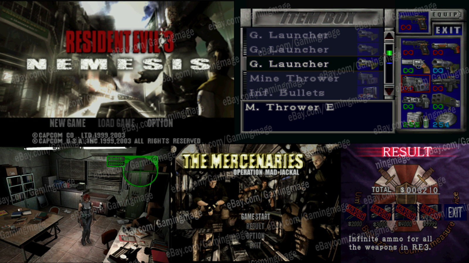 Resident Evil 3 100% Ṥave Ultimate Gamecube Memory Card! (NO GAME)