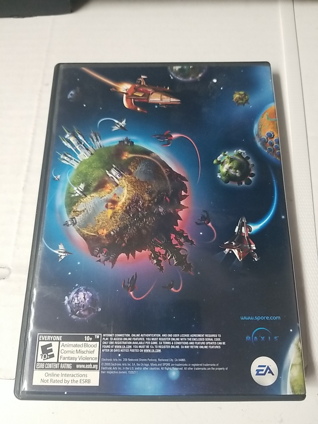 SPORE PC Video Game Win/Mac DVD-ROM CIB COMPLETE IN BOX