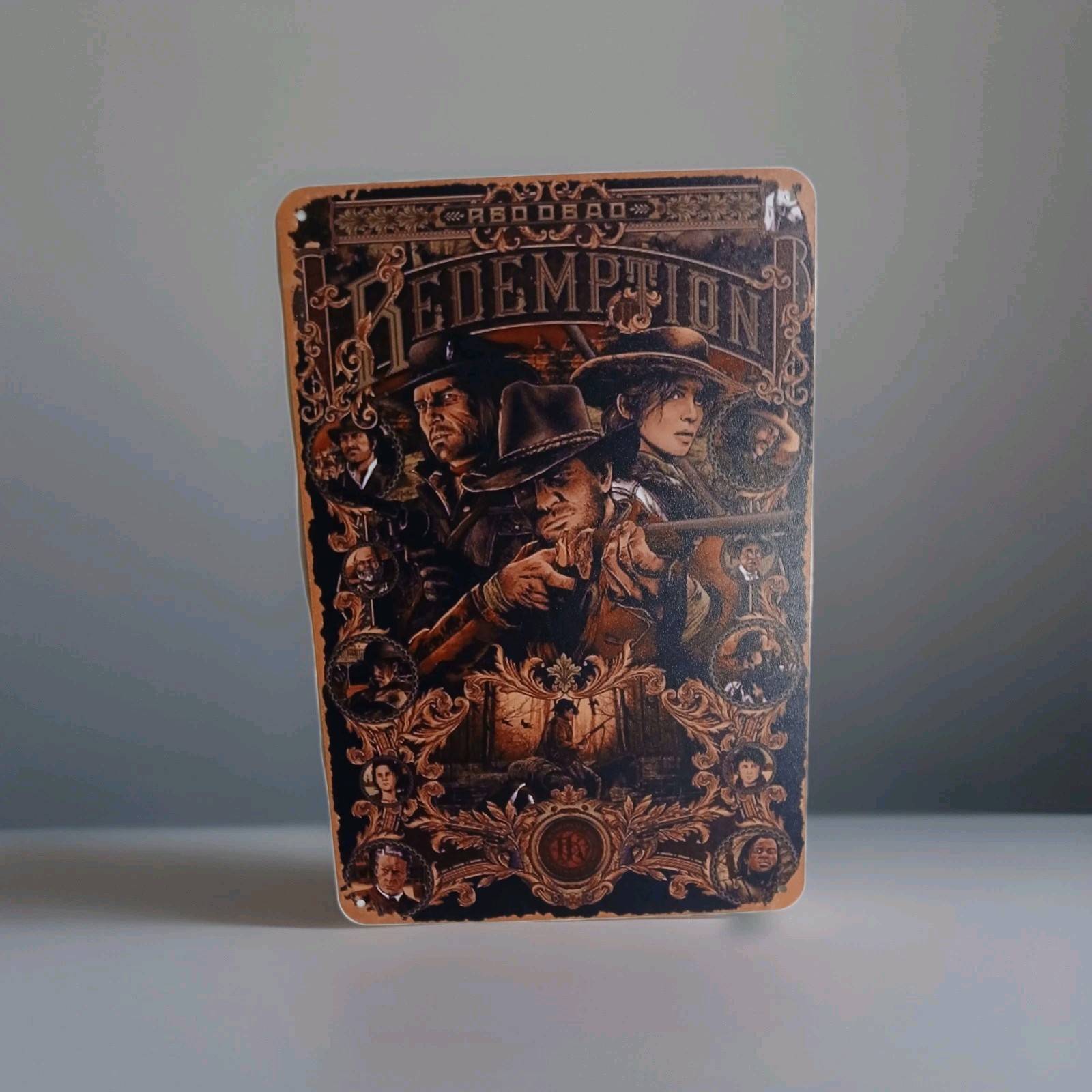 Red Dead Redemption 2 “Dutch’s Boys” Reprint Tin Sign 8″x12″