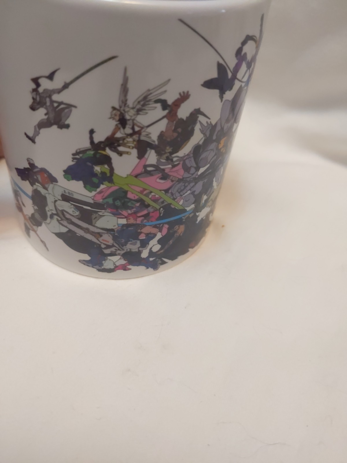 Overwatch Design Blizzard Entertainment Collectable Coffee Tea Mug Cup White