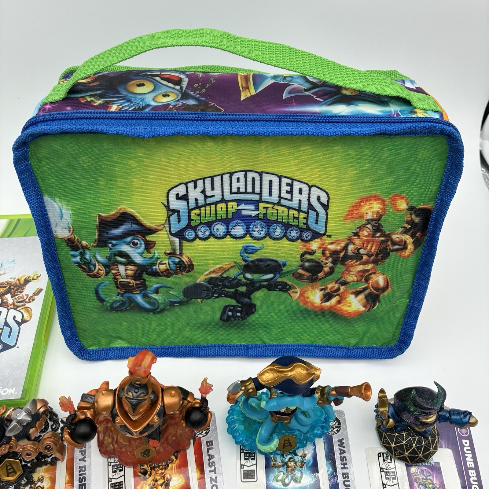 Skylanders Lot of 20 Spyro Giants Swap Force Trap Team Mixed Bundle Portals Case