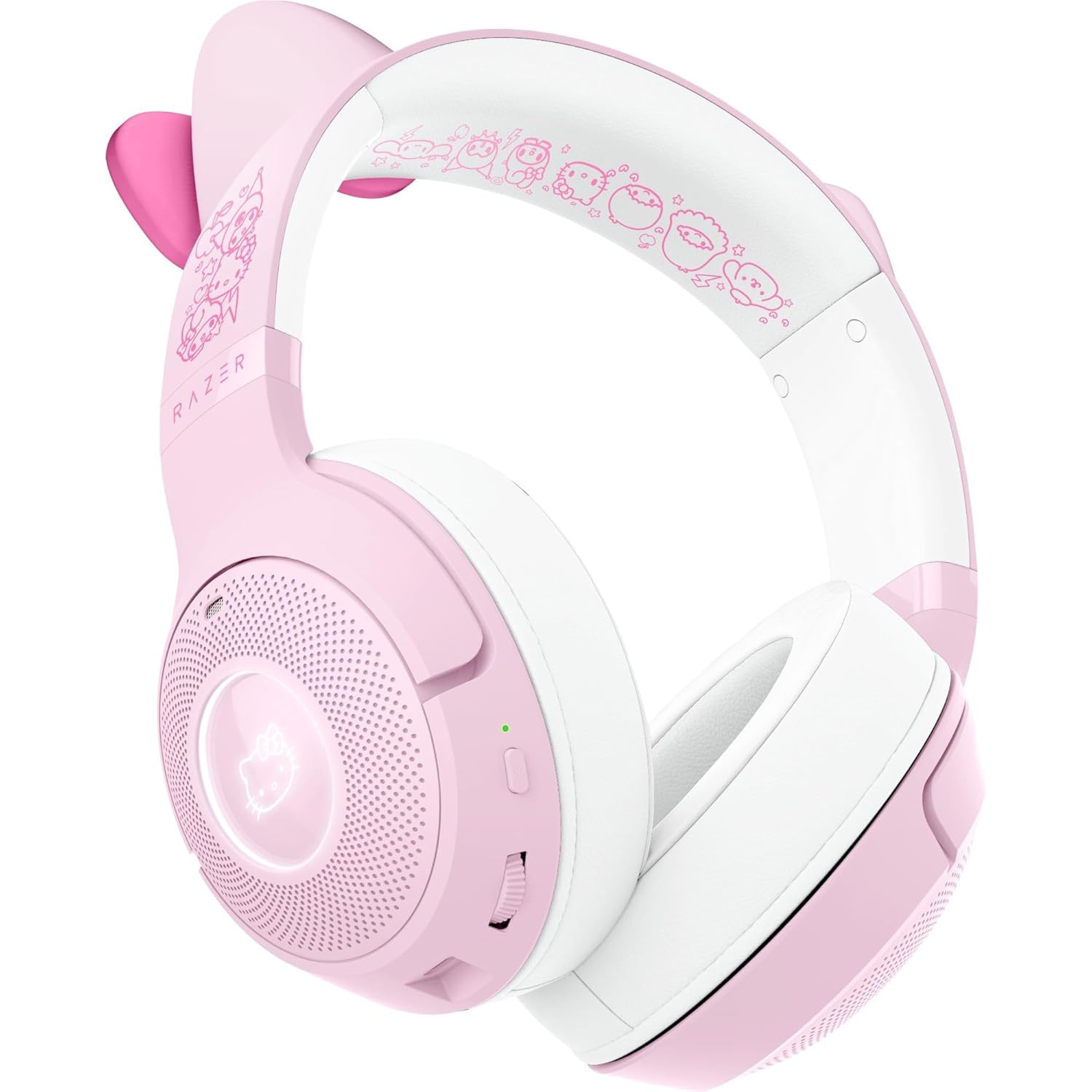 Kraken Kitty V2 BT Wireless RGB Headset: Chroma RGB – Bluetooth 5.2-40 Mm Driver
