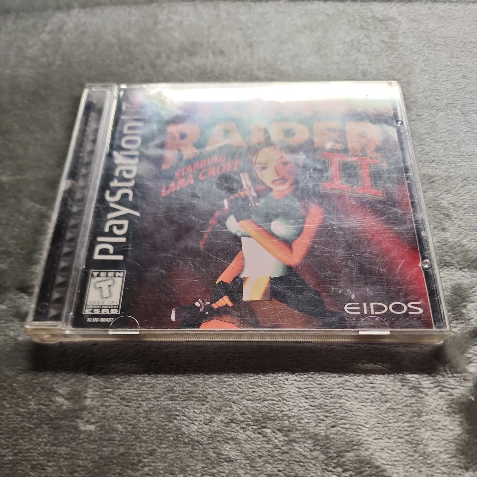 Tomb Raider II – PS1 (PlayStation 1) CIB, Tested and in Original Uncracked Case