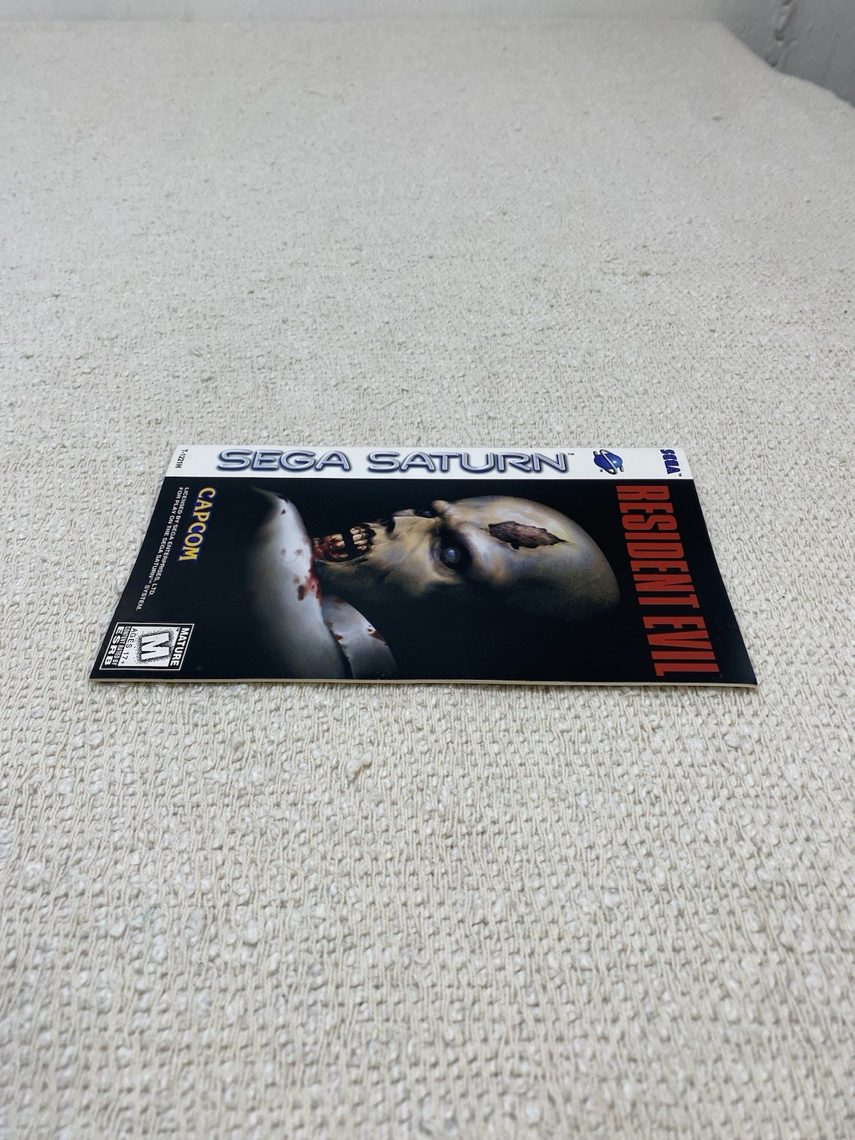 Resident Evil (Sega Saturn, 1997) CIB Complete W/ Manual & Registration Card