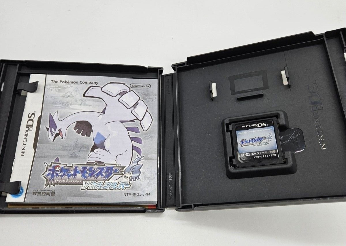 Pokemon Diamond Pearl Platinum Black White 1 2 Gold Silver 9Games set DS Japan