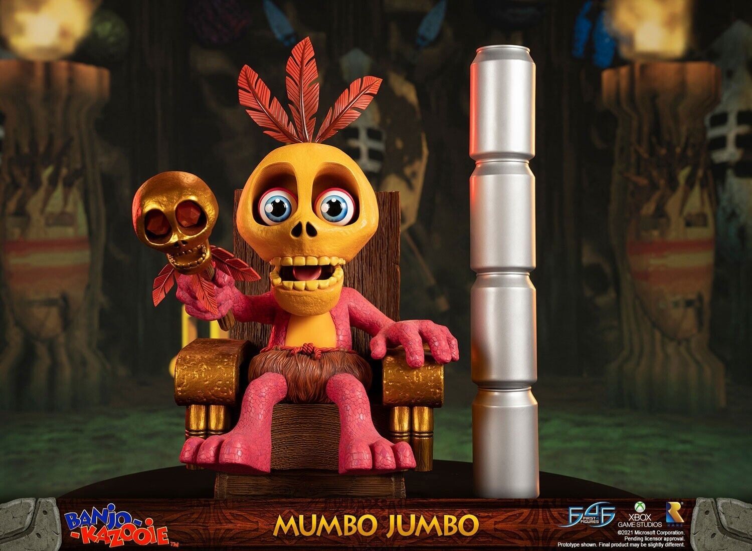 First4Figures Banjo-Kazooie: Mumbo Jumbo Standard Statue Mint in Box
