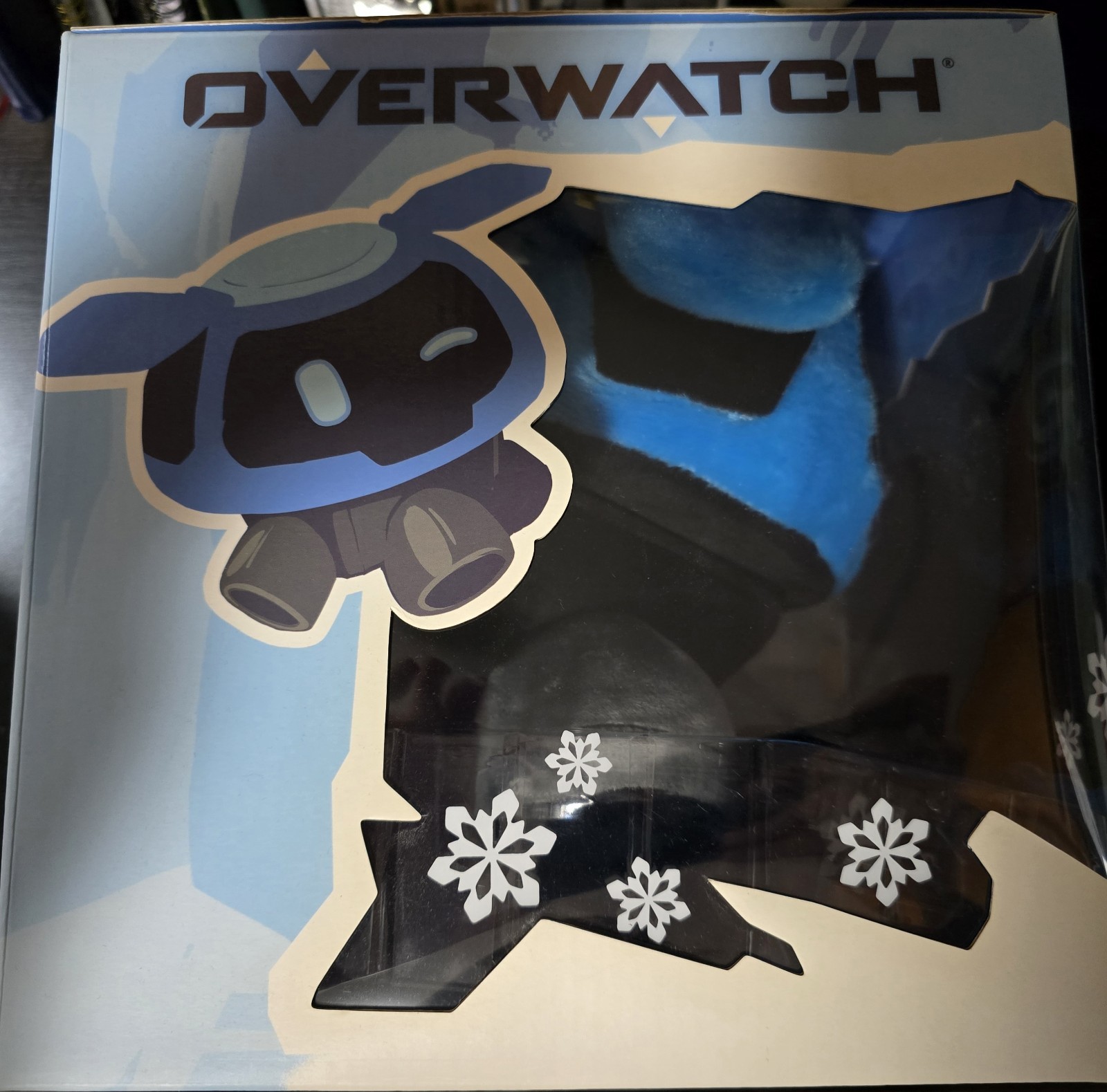 Overwatch Snowball Plush With 6 Interchange Eyes