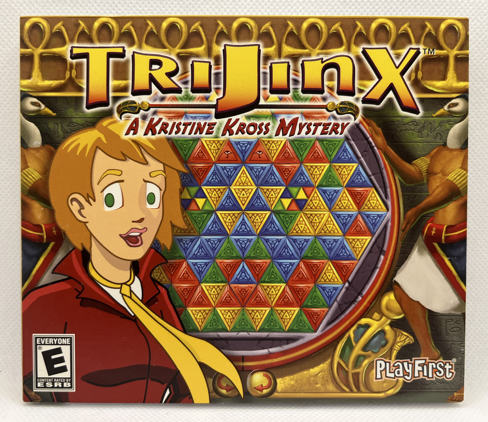 🔥 TriJinx: A Kristine Kross Mystery (PC CD-ROM, 2005, PlayFirst, Jewel Case)