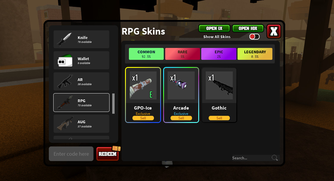🎃 ROBLOX: ALL MY DA HOOD SKINS (Knives, Revolvers, DB, Tacticals) 🔫 CHEAPEST