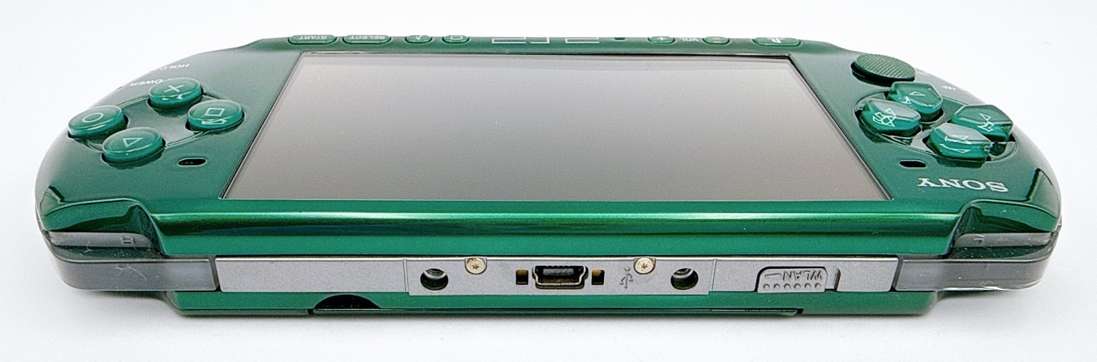 Sony PSP-3000 PSP 3000 Console Green Rare Color Region free – Excellent