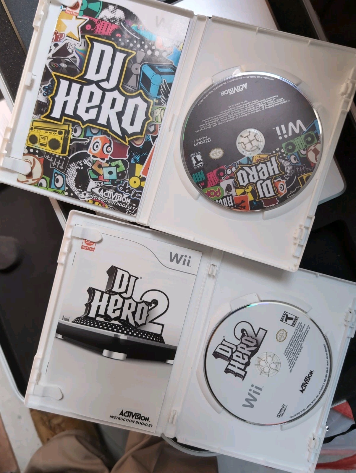 DJ HERO RENEGADE EDITION NINTENDO WII PAL EMINEM JAY-Z – Untested – Complete