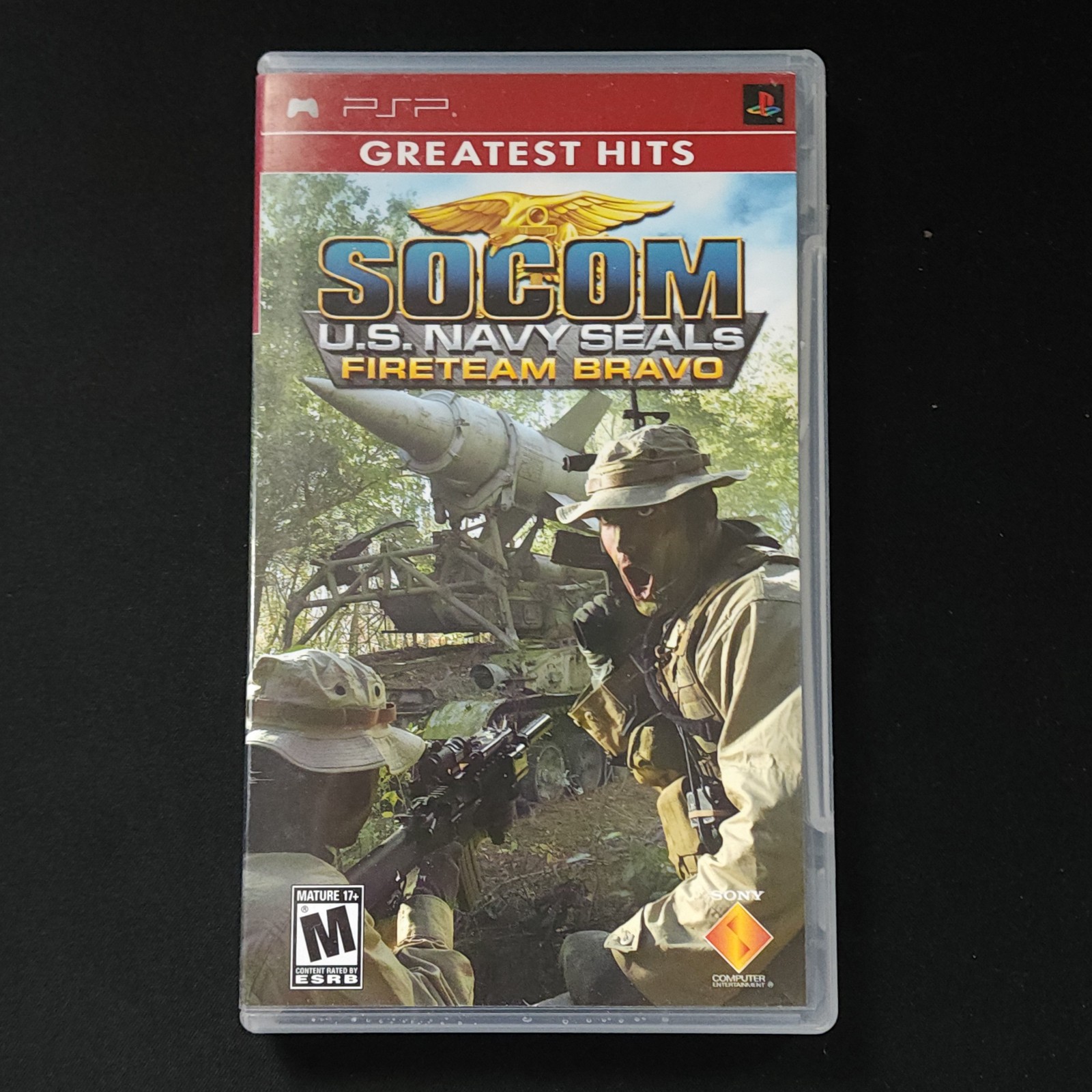 SOCOM: U.S. Navy SEALS — Fireteam Bravo (Sony PSP, 2006) CIB