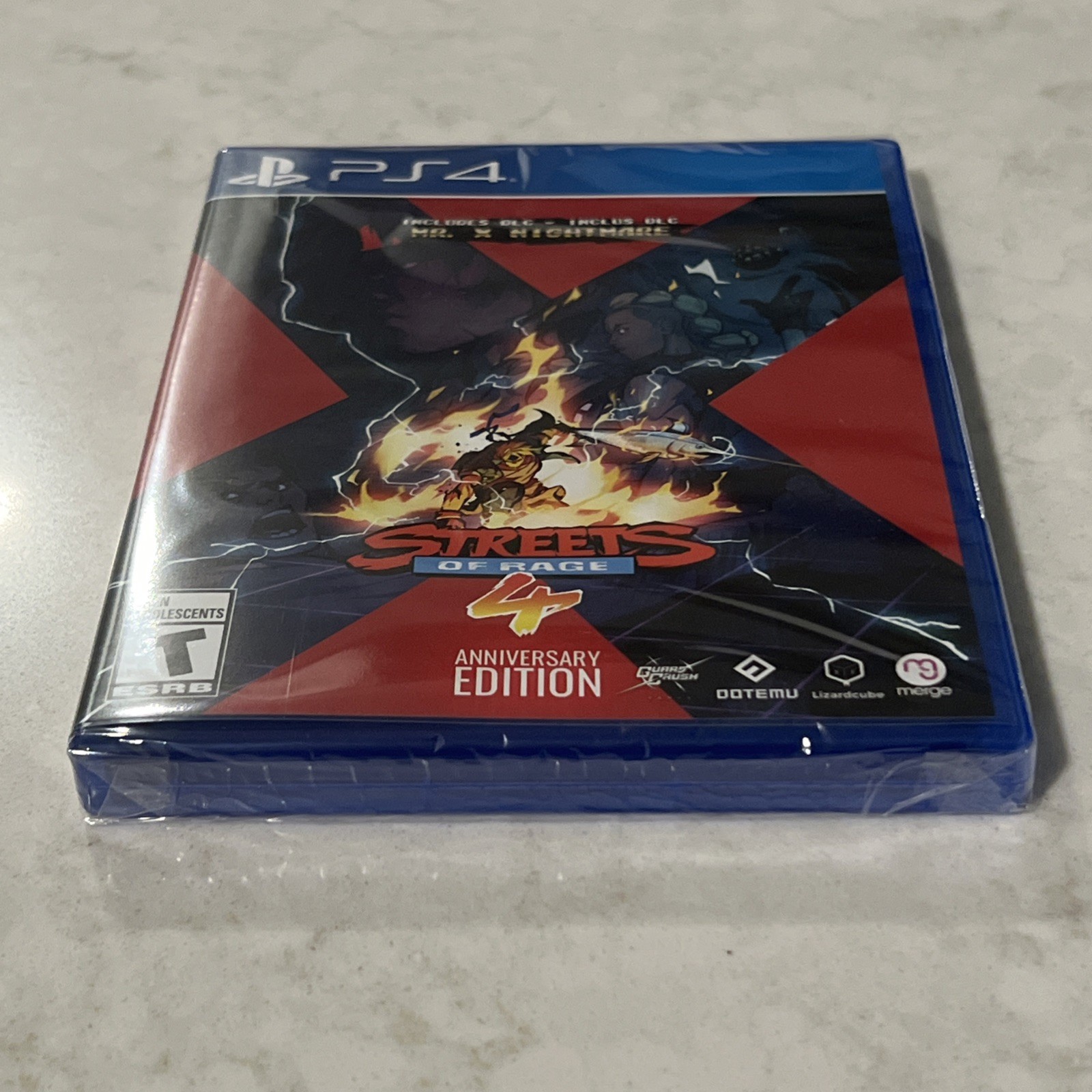 Streets of Rage 4 Anniversary Edition PS4 (DLC Included) SHIPS FAST FROM USA