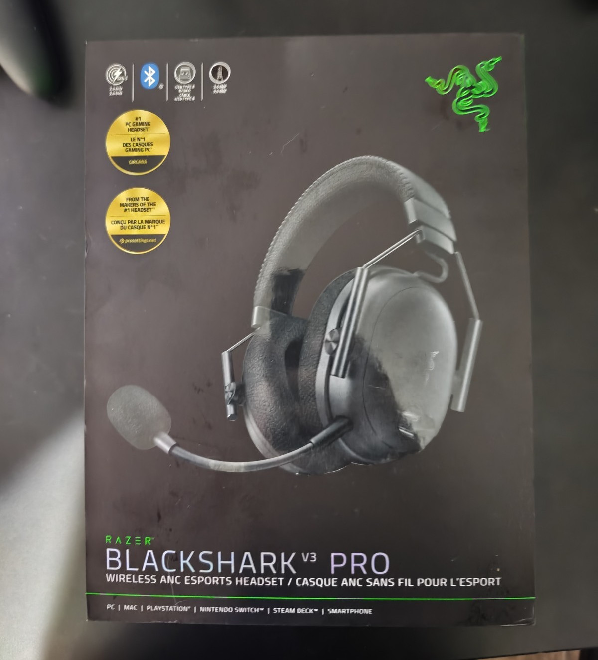 Razer BlackShark V3 Pro Wireless ANC Over-Ear Headset