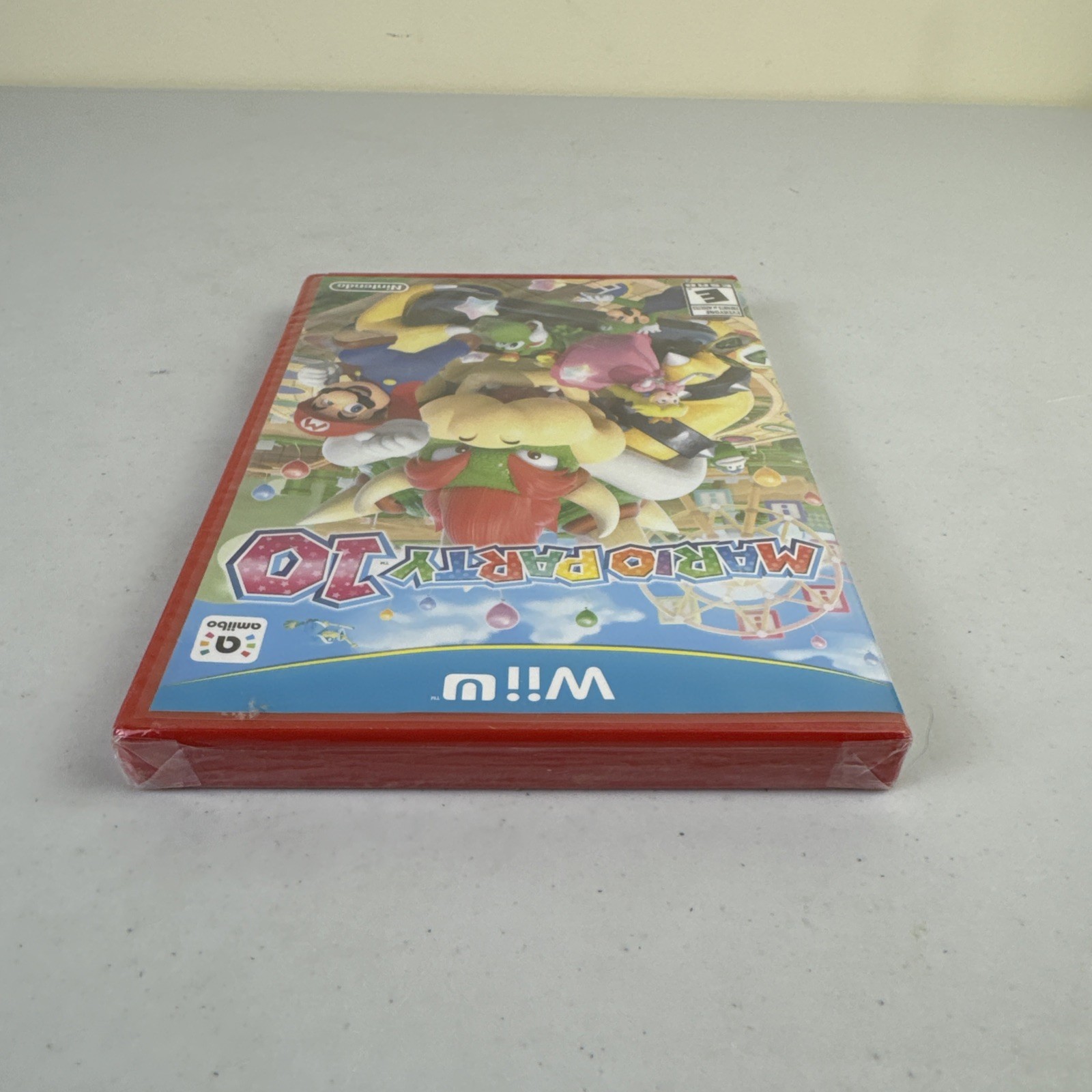 Mario Party 10 Wii U Factory Sealed RARE Red Case Variant Nintendo Quick Ship