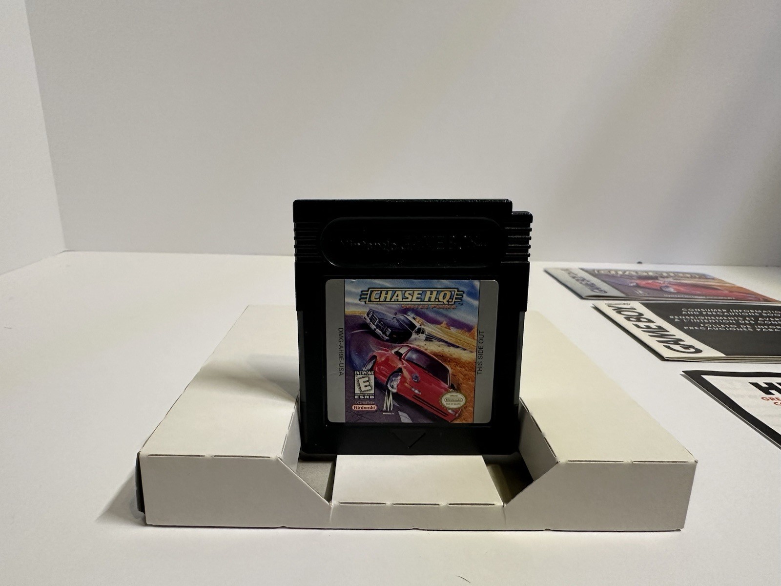 Chase H.Q.: Secret Police (Game Boy Color, 1999) CIB w/ Box & Manual