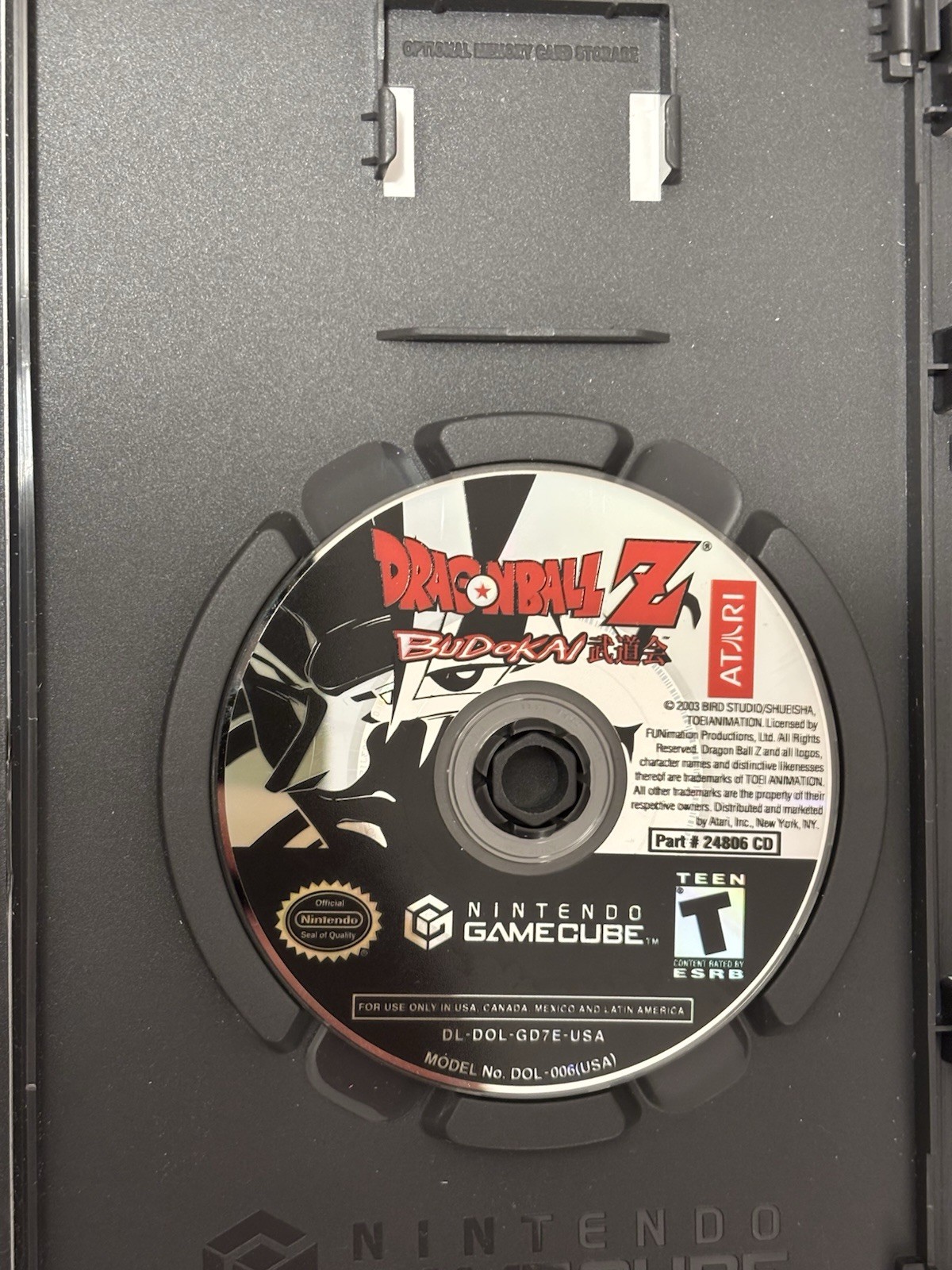 Dragon Ball Z: Budokai – Nintendo GameCube Complete CIB with Atari Stickers