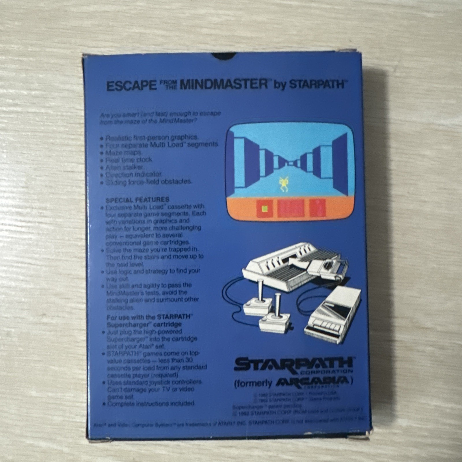 supercharger game lot 1 – 7 arcadia atari Game lot set phaser patrol communist