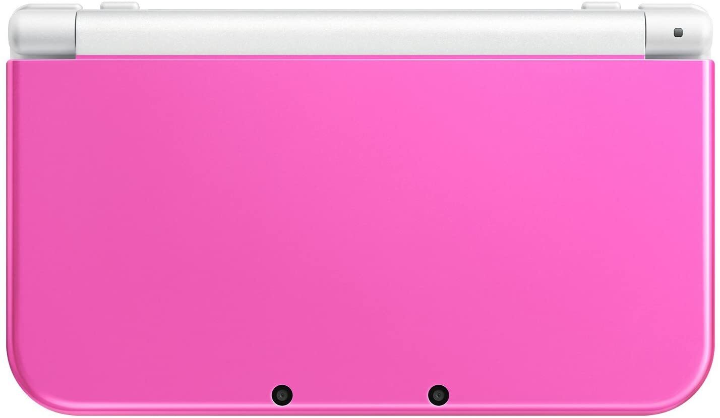 USED Japanese New Nintendo 3DS XL LL PINK WHITE with all items RED-001