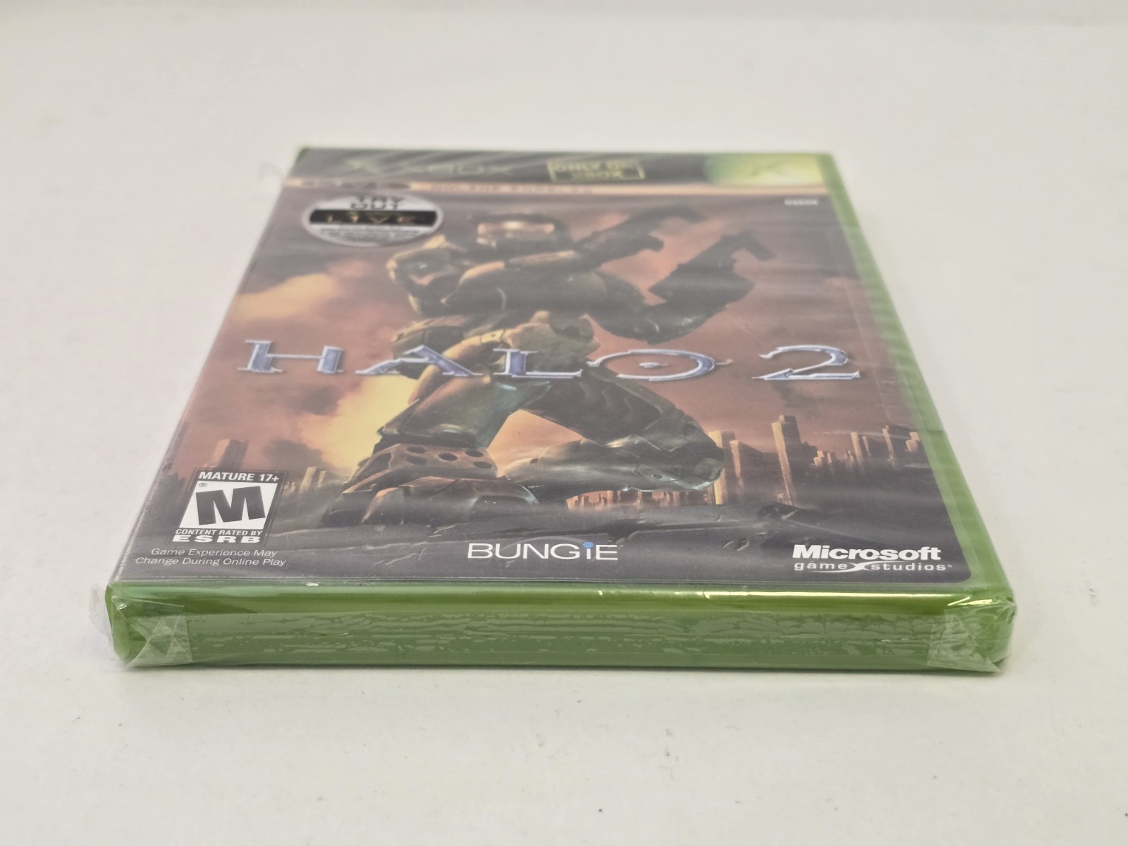 Microsoft Xbox HALO 2 Live Sticker First Print Rare Video Game Brand NEW Sealed