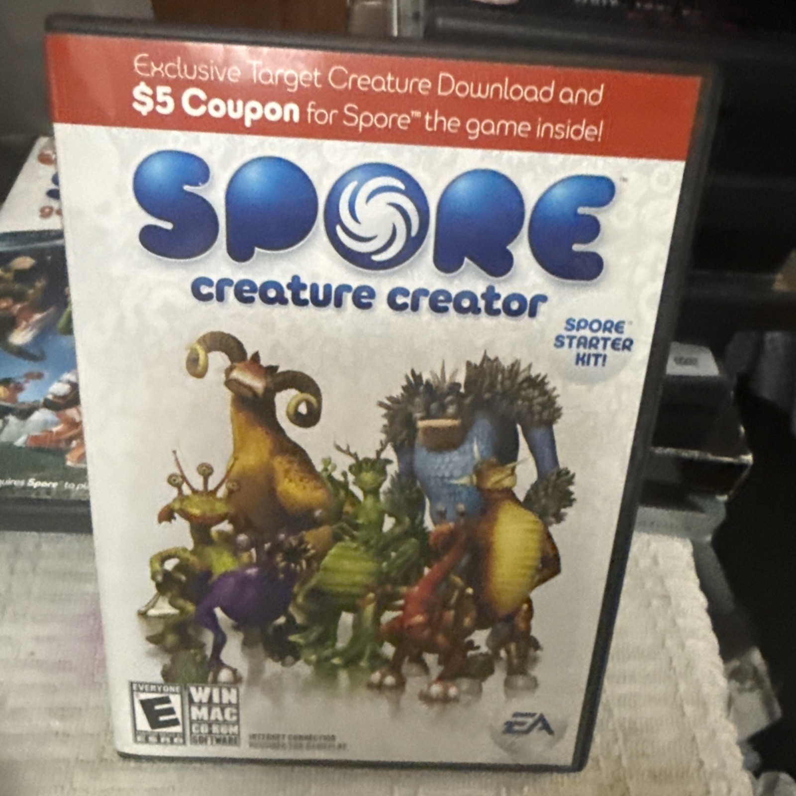 Spore Creature Creator (Windows / Mac, 2008) CD-Rom.