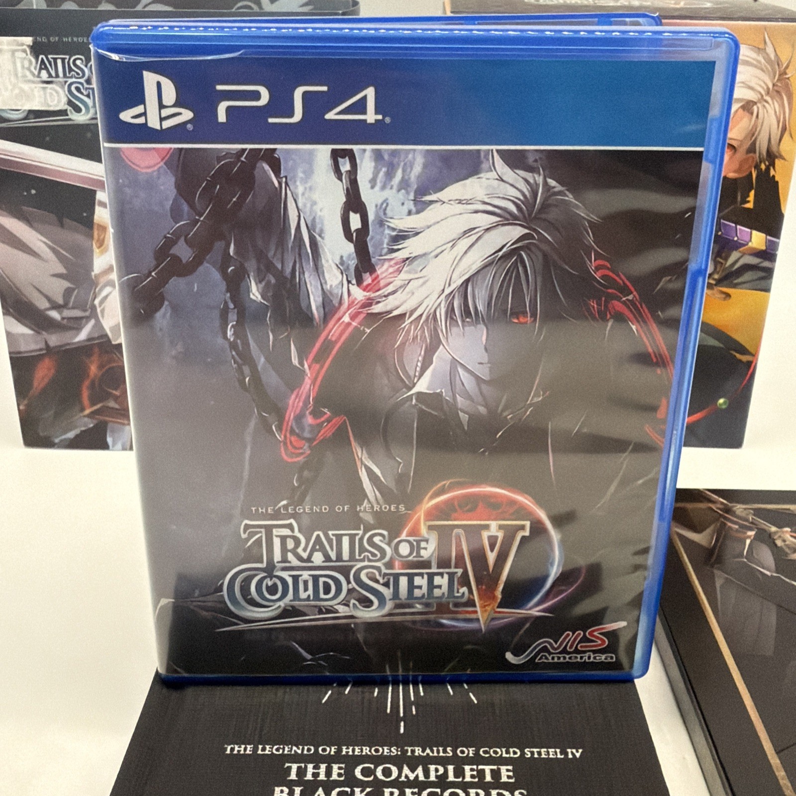 Legend of Heroes Trails of Cold Steel IV Limited Edition Collectors Box PS4!