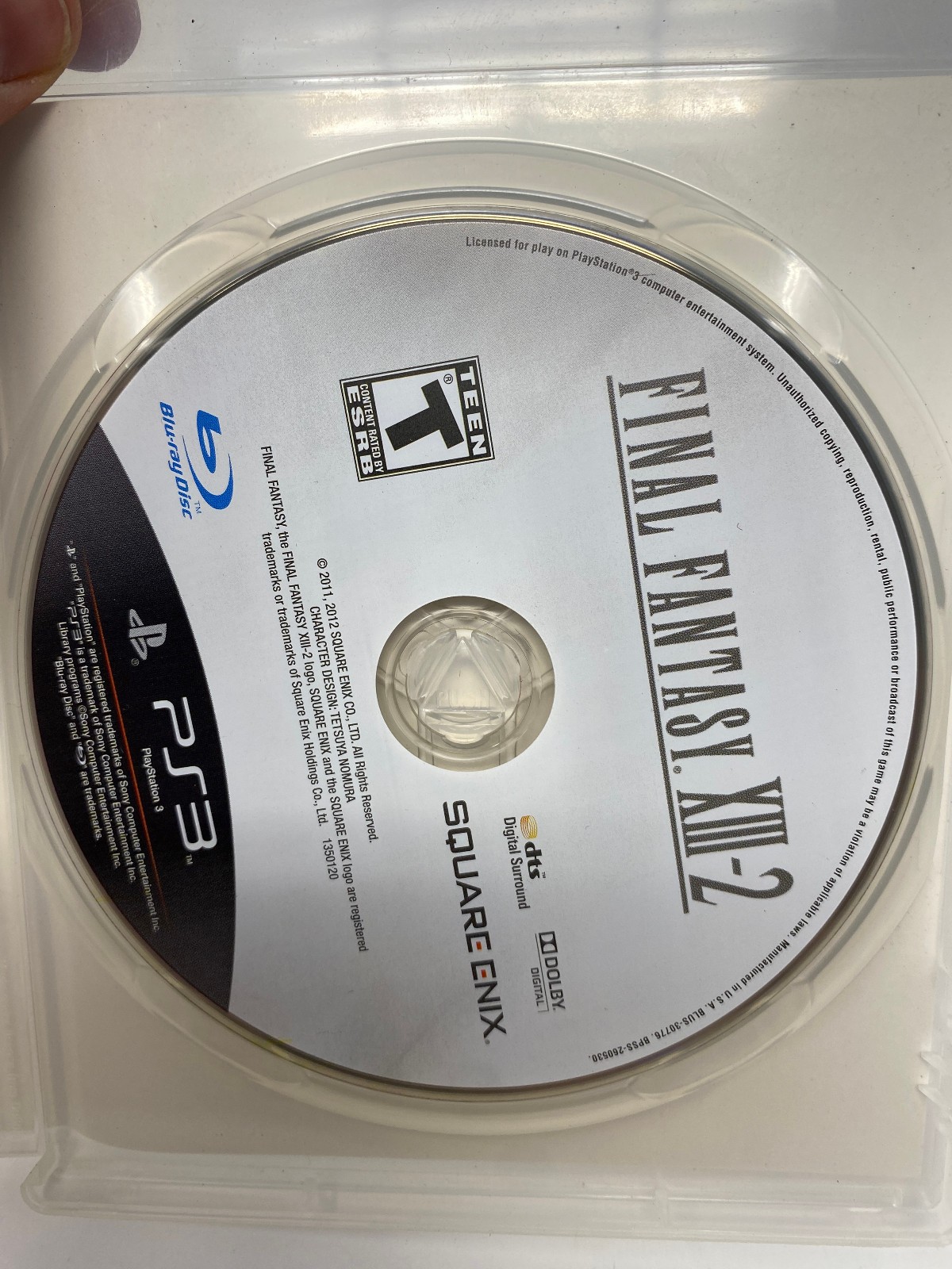Final Fantasy XIII-2 Sony PlayStation 3, 2012, Complete CIB Authentic