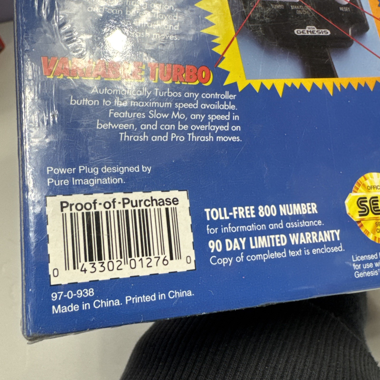 Tyco Sega Genesis Power Plug New In Box Controller The Ultimate Mod