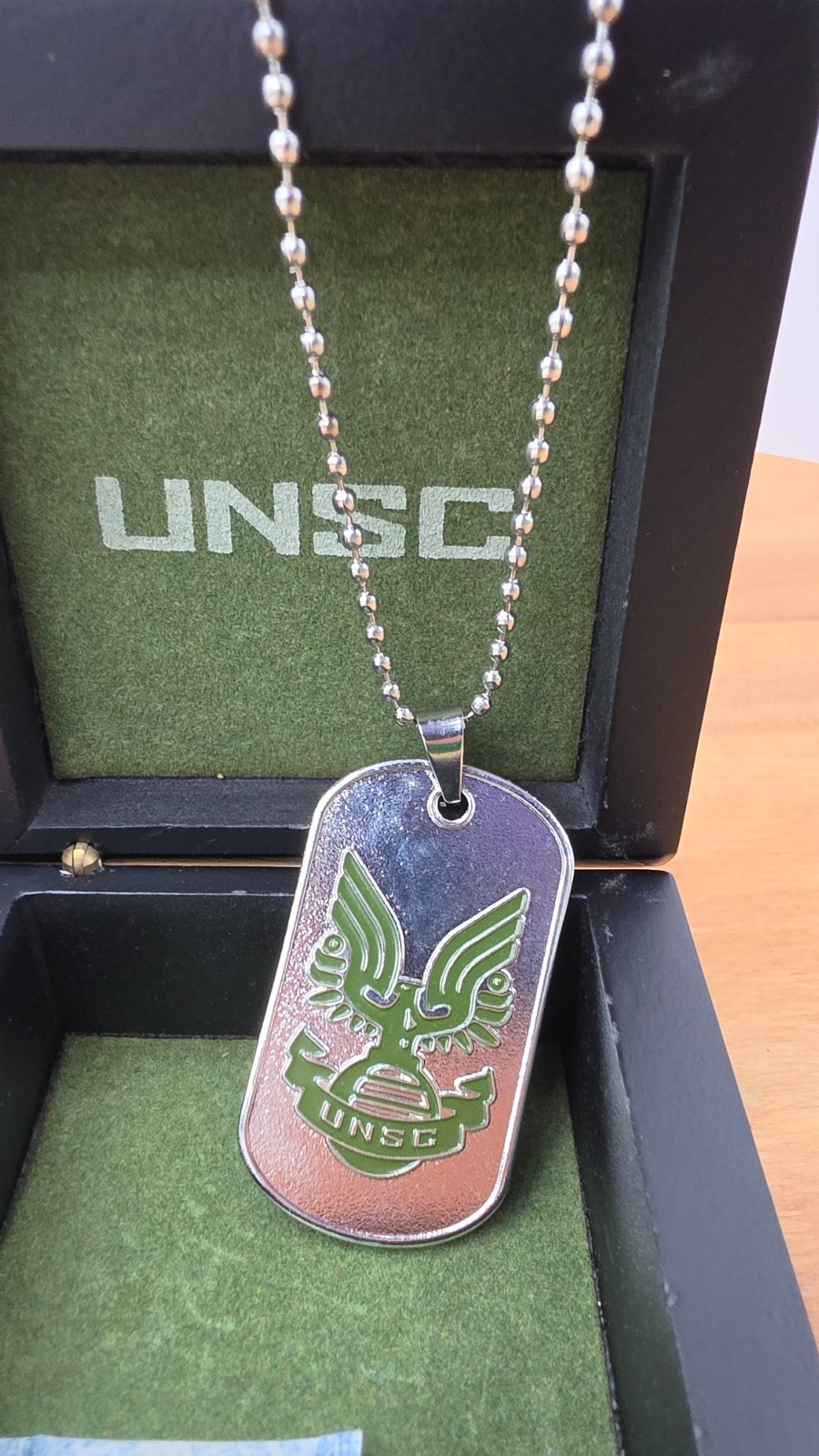 HALO INFINITE Gamestop Promotion UNSC Dog Tag IN BOX