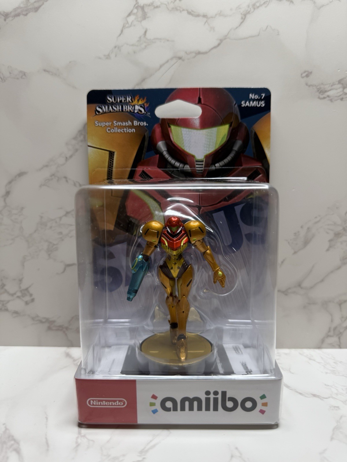 Amiibo – SEALED Samus Figure (Super Smash Bros)