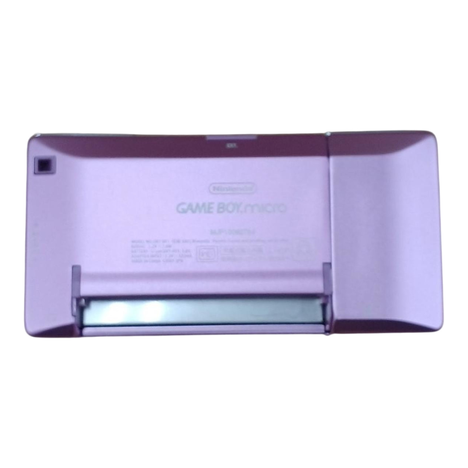 Nintendo Game Boy Micro OXY-001 Handheld Console Purple w / charger Tested Japan