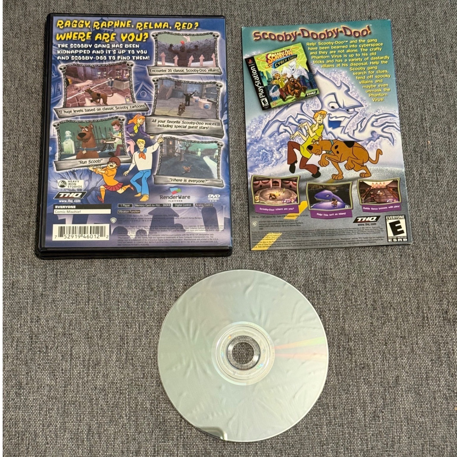 Scooby-Doo Night of 100 Frights Sony PlayStation 2 PS2 CIB Complete Tested