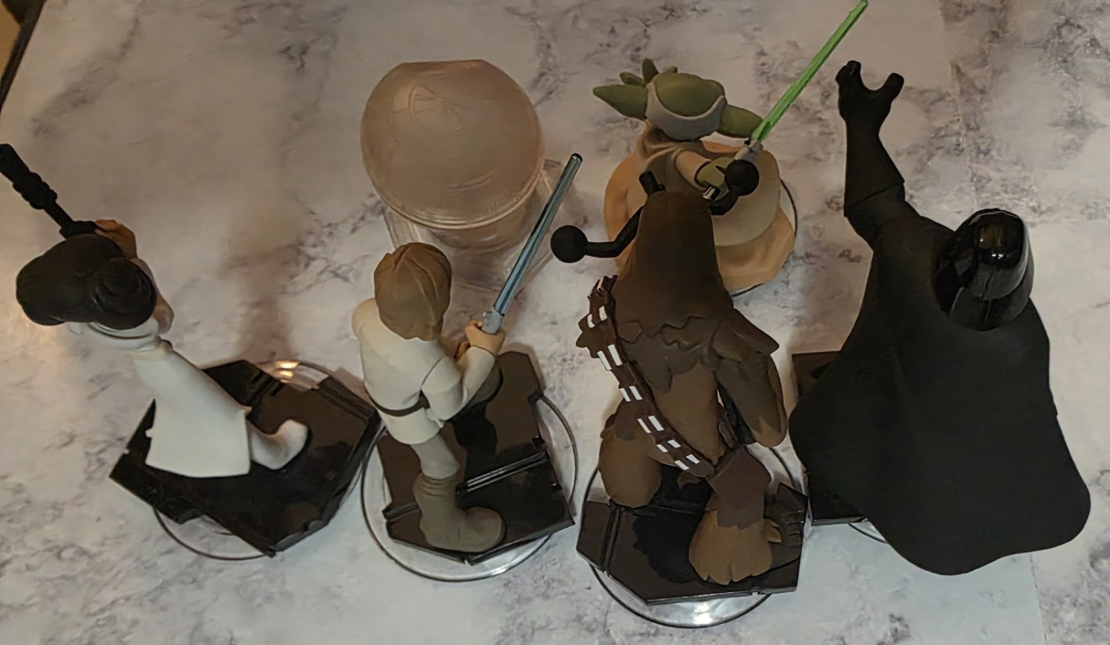 Disney Infinity Star Wars 3.0 Edition w/ Figures Bundle (Nintendo Wii U, 2015)