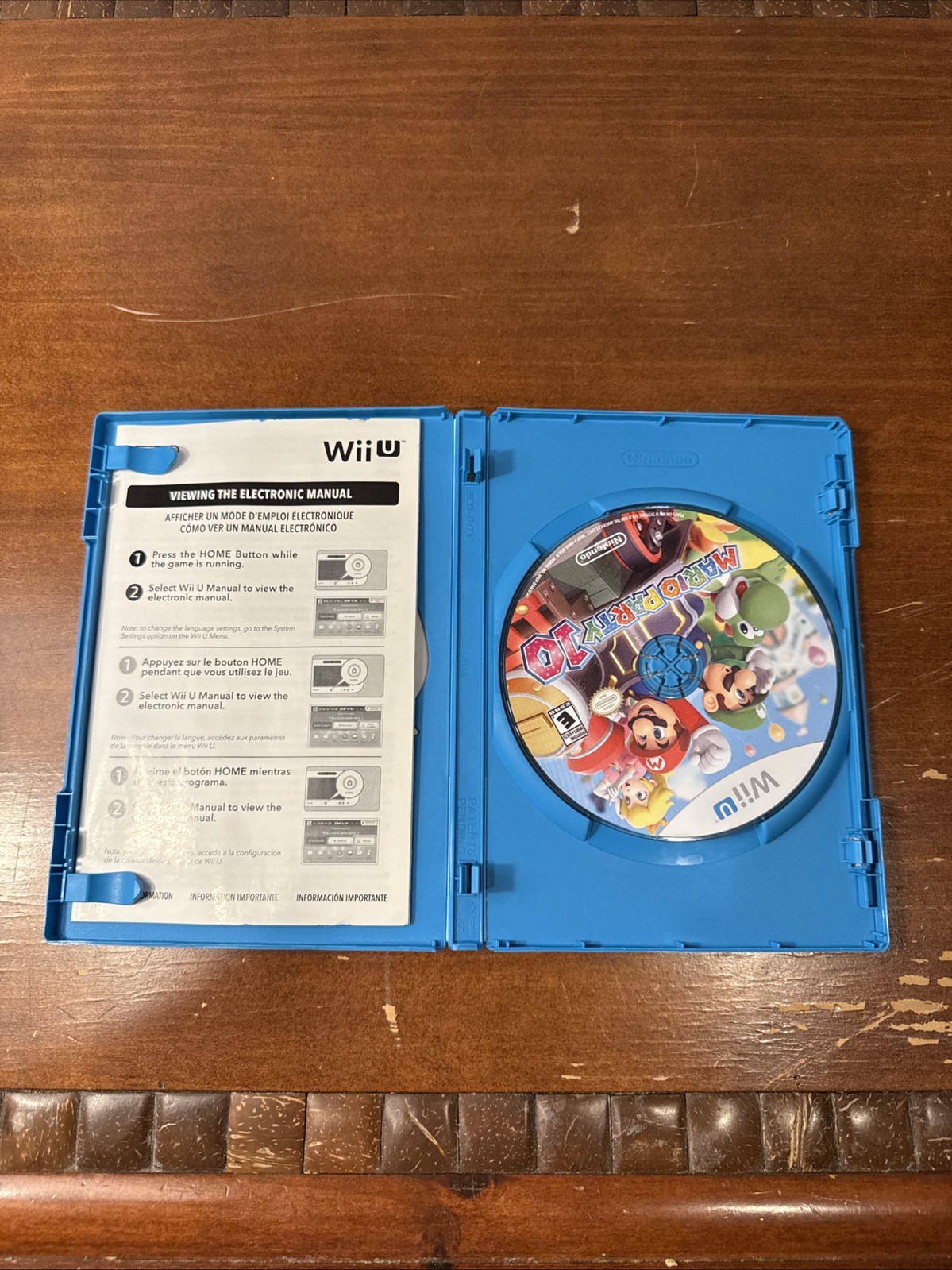 Nintendo Mario Party 10 Nintendo Wii U E Multiplayer amiibo Compatible NTSC-U/C