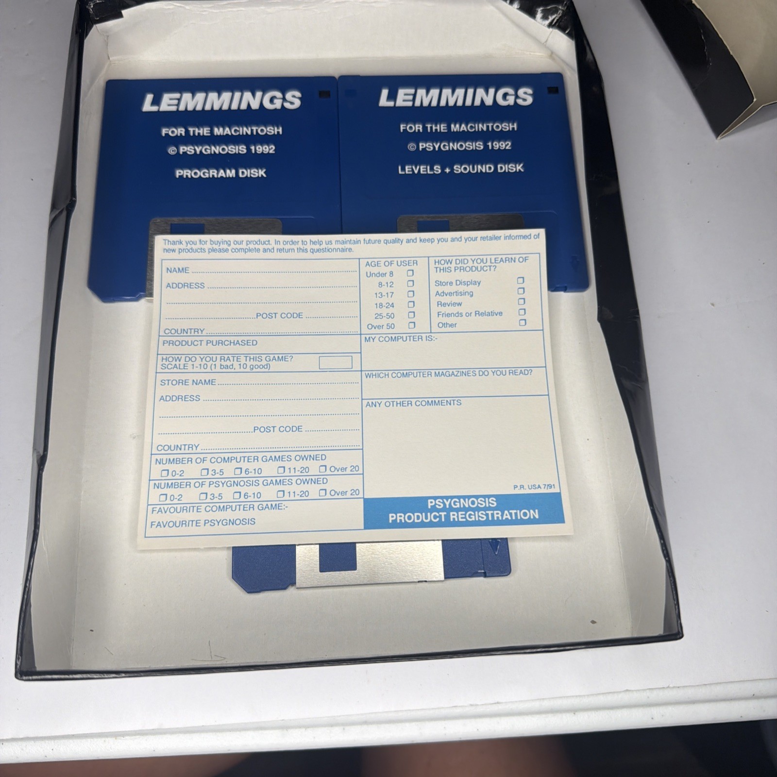 Lemmings for the MAC | Vintage Macintosh 1992 Video Game