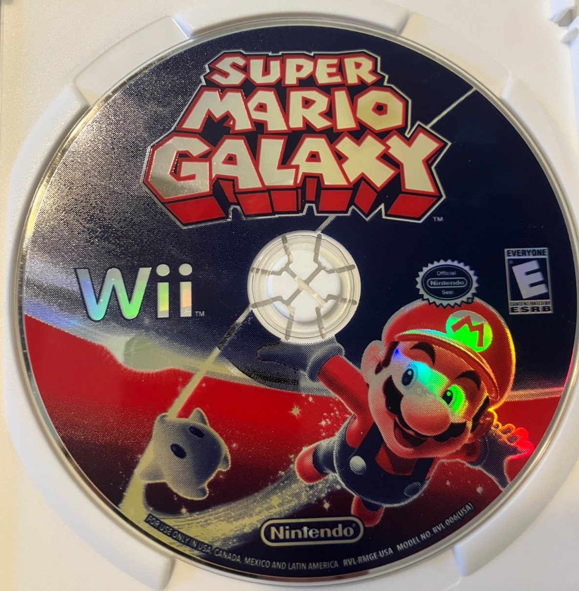 Super Mario Galaxy (Nintendo Wii, 2007) Complete In Box