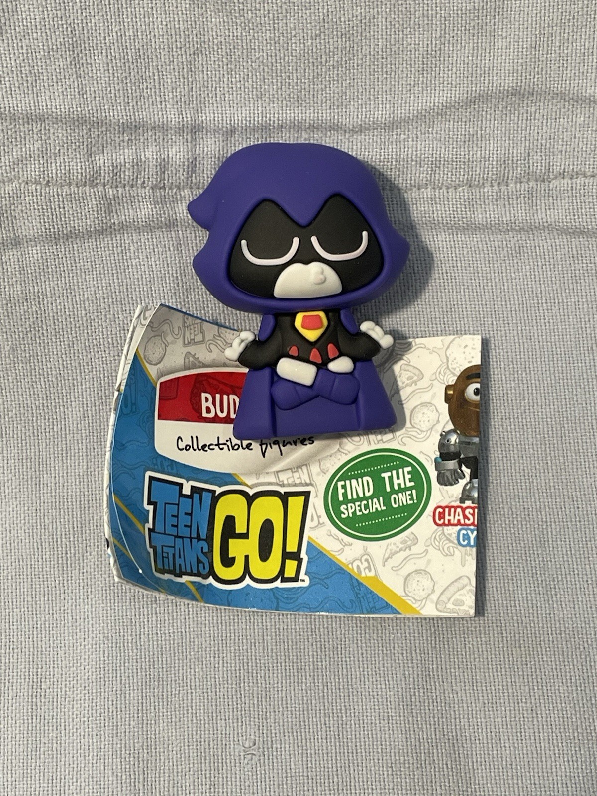 NEW Open Box Teen Titans Go! – Buddies Collectible Figure – Eyes Closed Raven