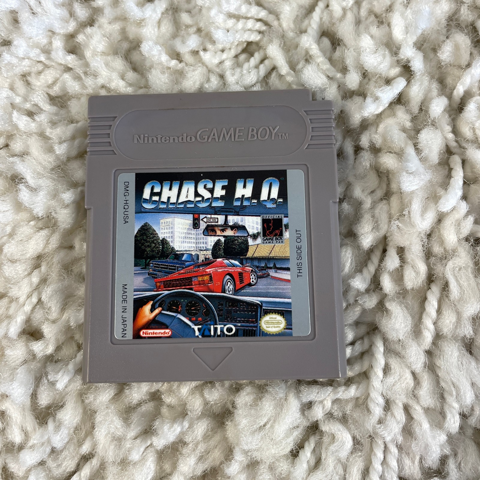 Super Chase HQ (Nintendo Game Boy, 1994) Authentic Tested