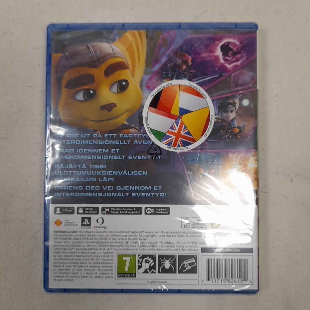 Ratchet & Clank Rift Apart (PlayStation 5 PS5 Game) NEW