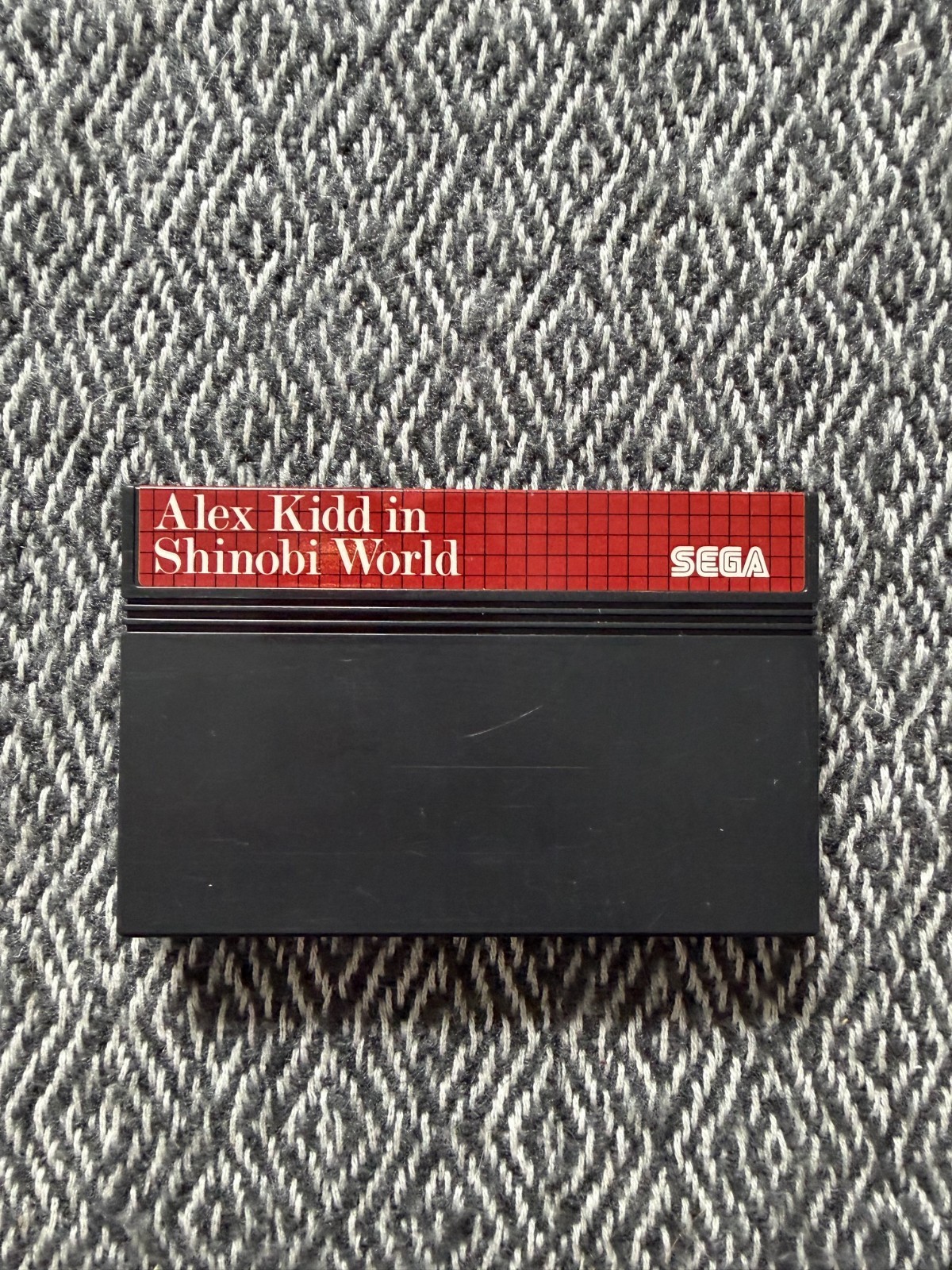 Master System ALEX KIDD in Shinobi World Cart PAL REGION FREE (Works in US)