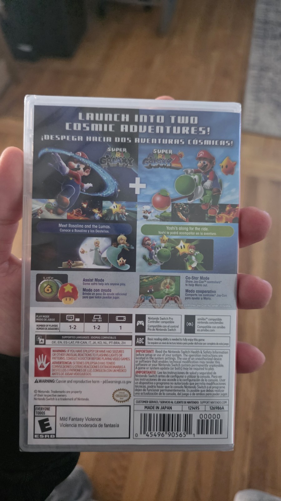 Super Mario Galaxy + Super Mario Galaxy 2 – Nintendo Switch SEALED BRAND NEW