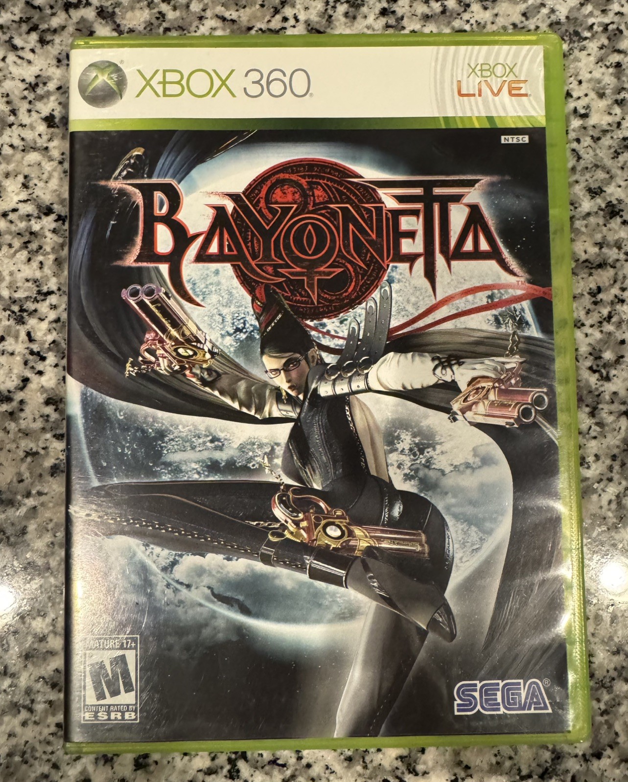 SEGA Bayonetta Xbox 360 hack and slash CIB Manual Included fantastic condition