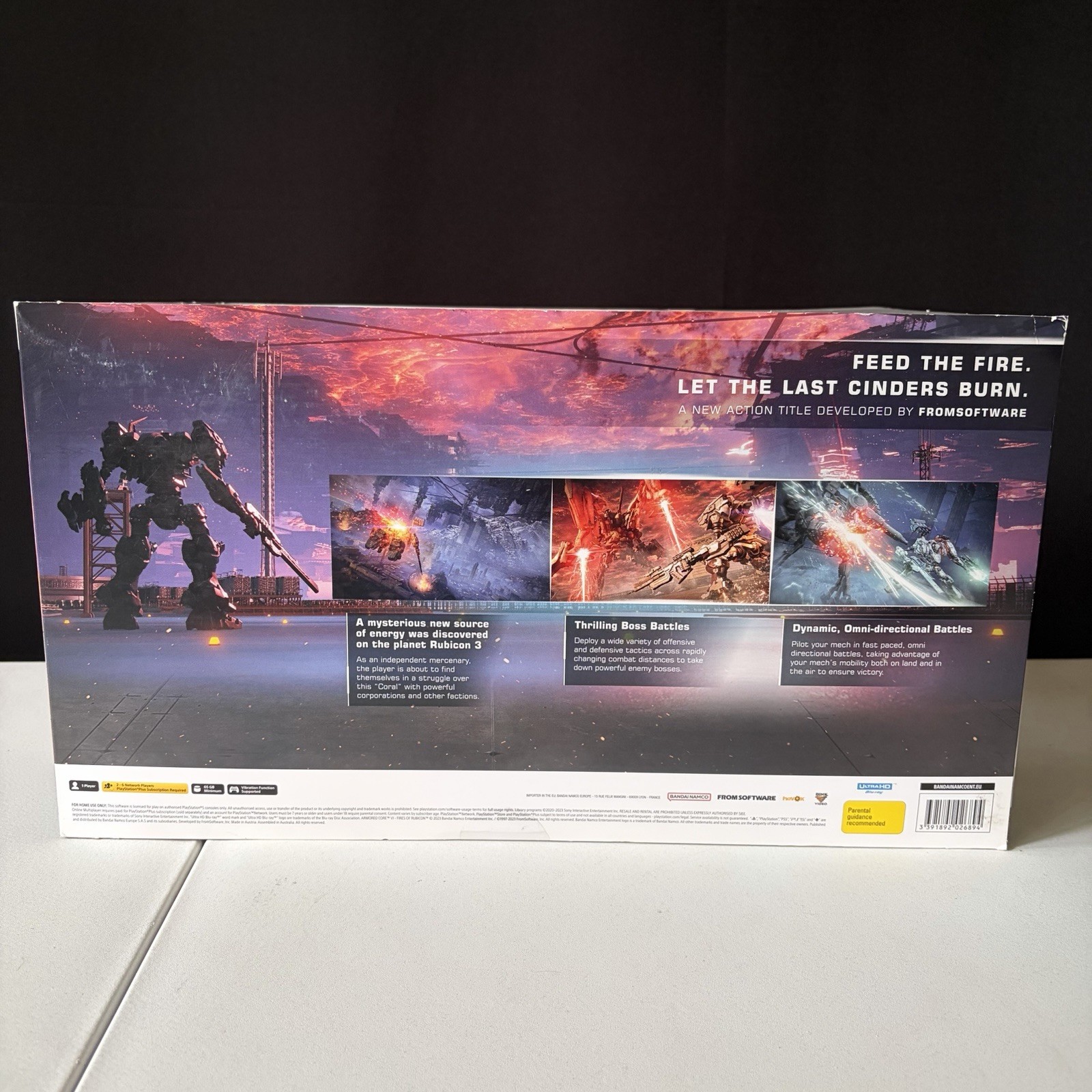Armored Core VI Fires of Rubicon Collectors Edition PS5 No Game Model Sealed